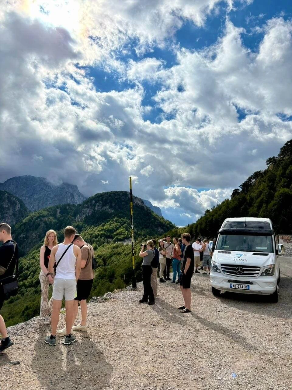Shkoder to Theth bus ticket