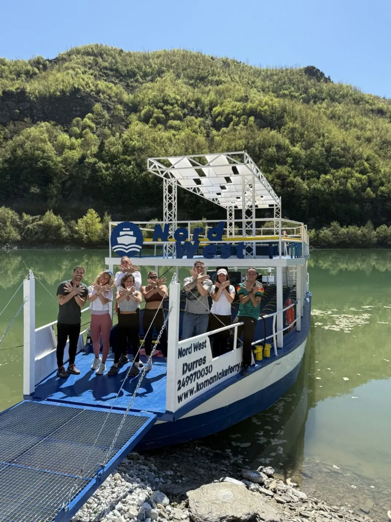 Nature escape tour to Shala River and Koman Fierze Ferry by Nordwest Ferry Albania.