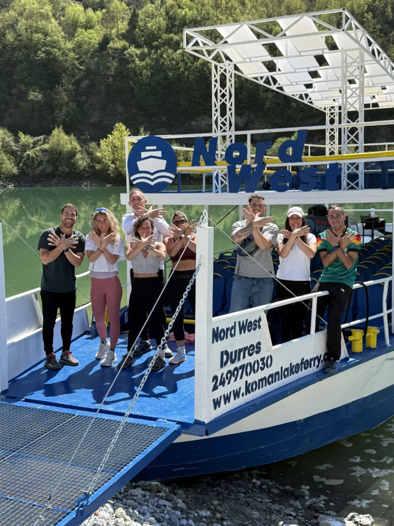 Komani Ferry from Shkoder