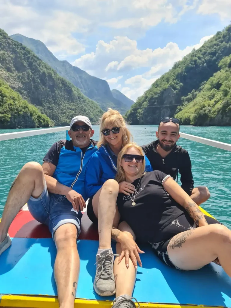 how to get to Koman Ferry from Tirana